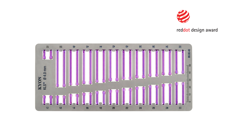 veterinary locking screw organizer for sterilization and procedures